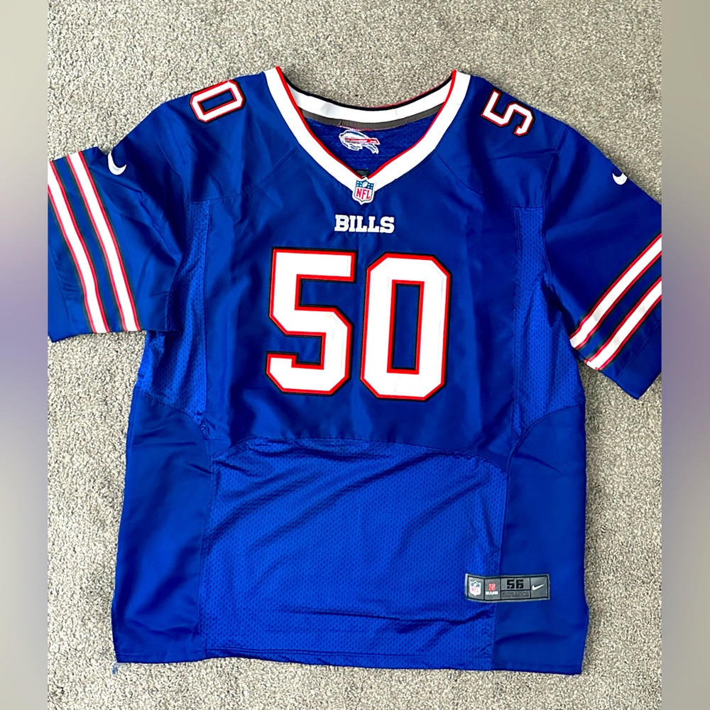 Buffalo Bills Blue #50 Alonso Jersey